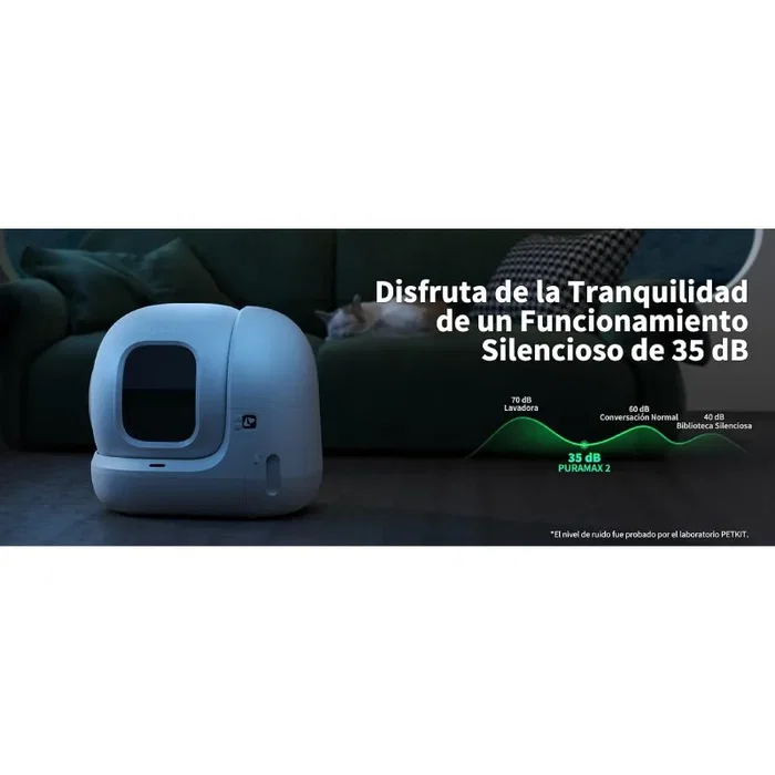 Petkit Arenero Autolimpiable PURA MAX 2 Blanco Mate